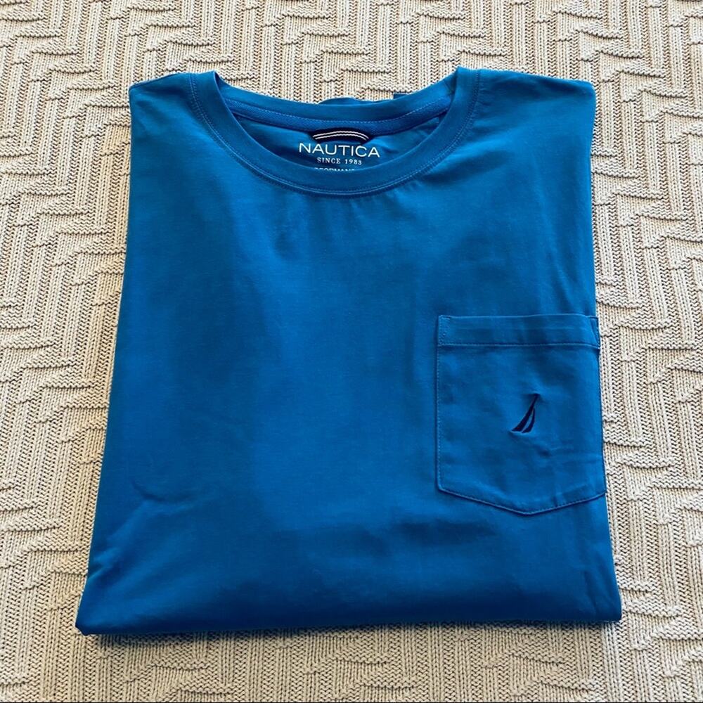 Nautica blue classic tee